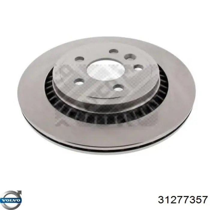 Купити 31277357 Volvo Диск заднього гальма