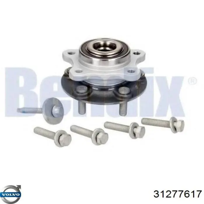 Купити 31277617 Volvo Маточини передніх коліс