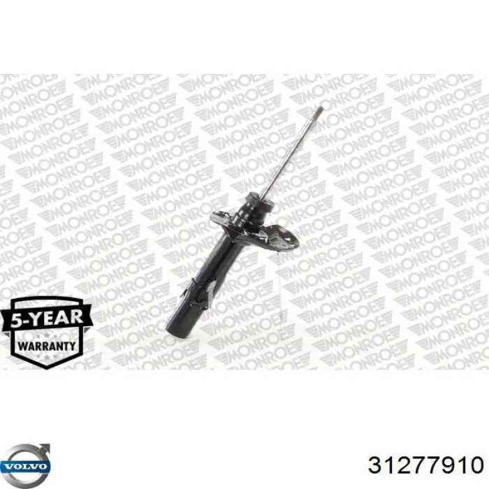 Амортизатора передній лівий 31277910 Volvo