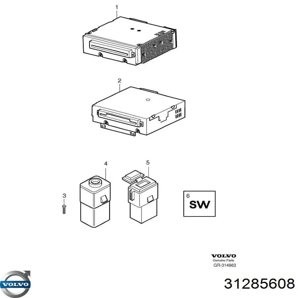 Купити 31285608 Volvo 