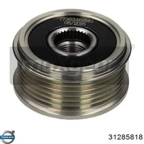 Інерційний шків Volvo 31285818 ціна, від 29.18 USD