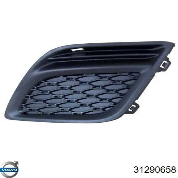 Купити 31290658 Volvo Решітка переднього бампера, права