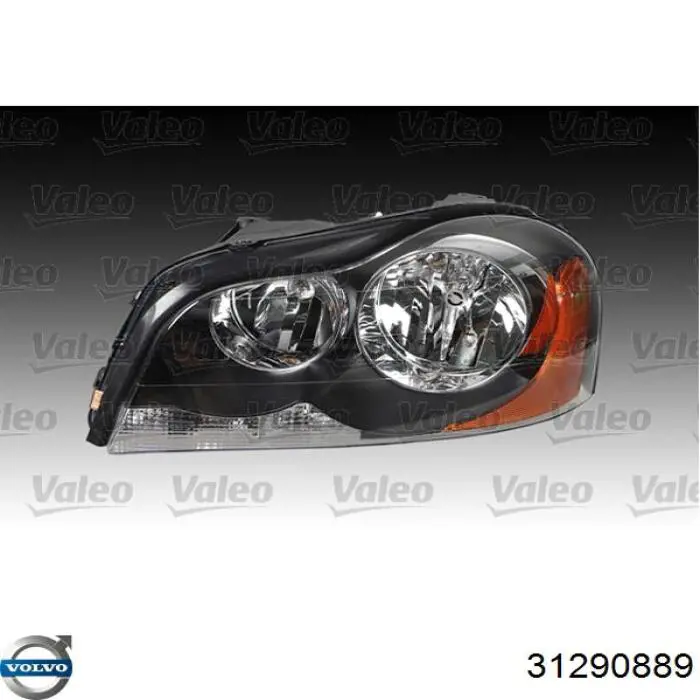 31290889 Volvo Основна фара - вставка