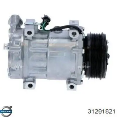 Компресор кондиціонера 31291821 Volvo