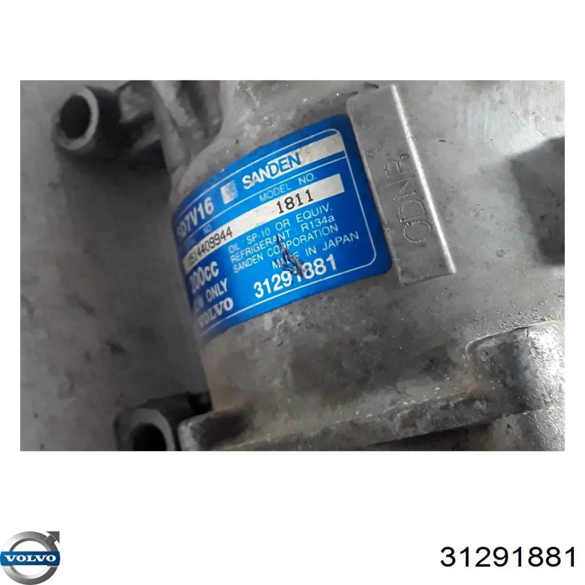 Купити 31291881 Volvo Компресор кліматичної установки