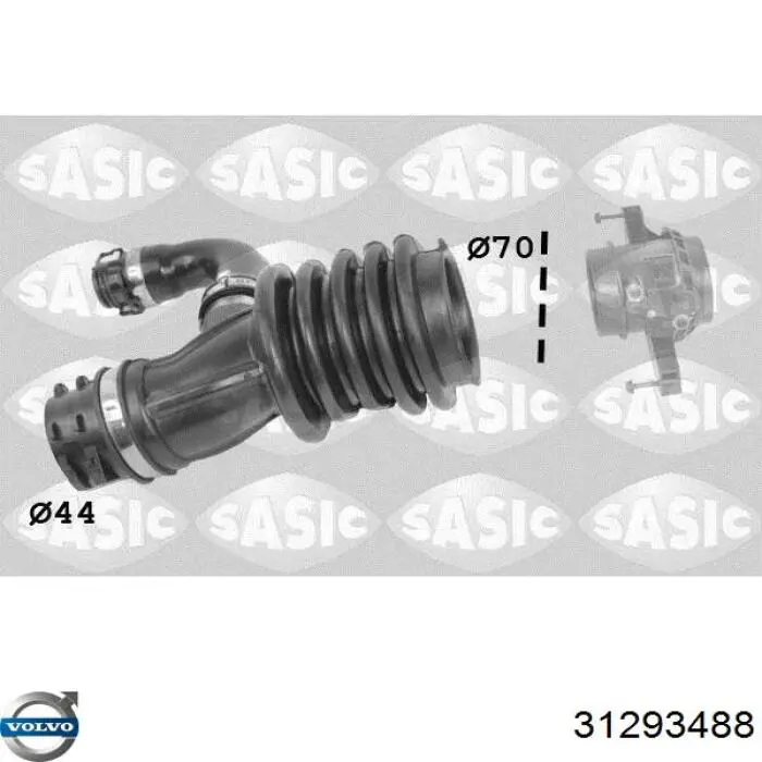 Купити 31293488 Volvo Повітромір