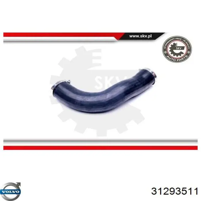 Шланг/патрубок интеркуллера Thermotec DCV034TT ціна, від 28.26 USD