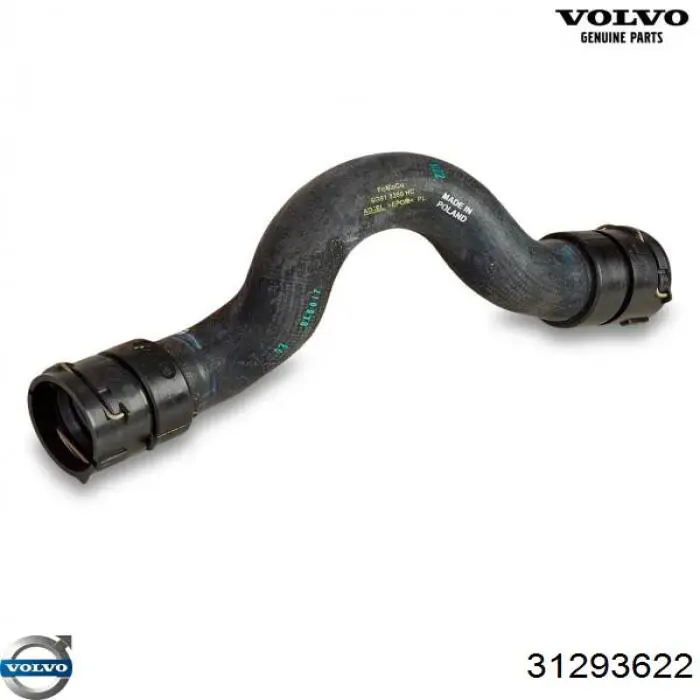 Шланг/патрубок интеркуллера Volvo 6G918260HC ціна, від 28.46 USD