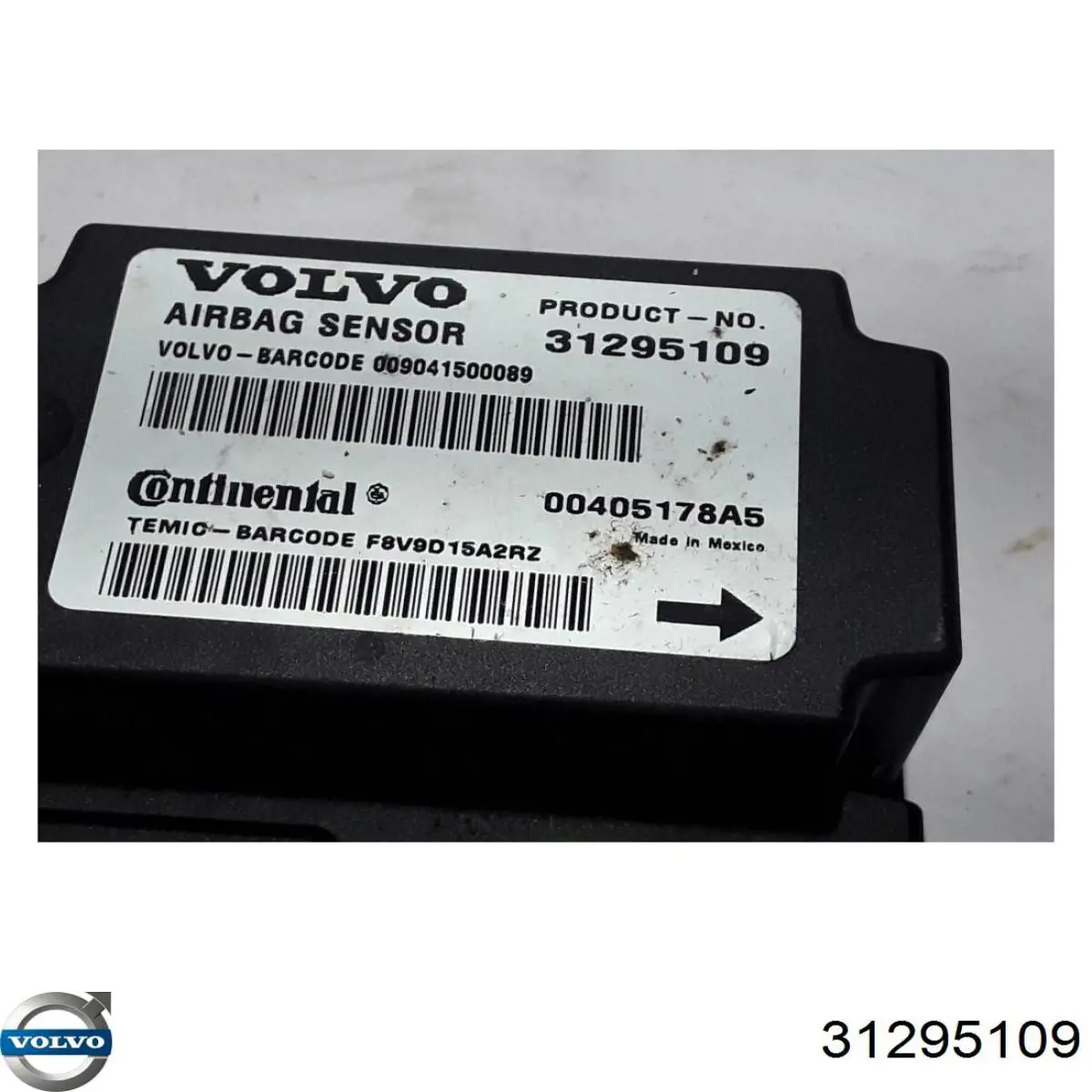 Купити 30724045 Volvo Модуль-процесор керування подушки безпеки
