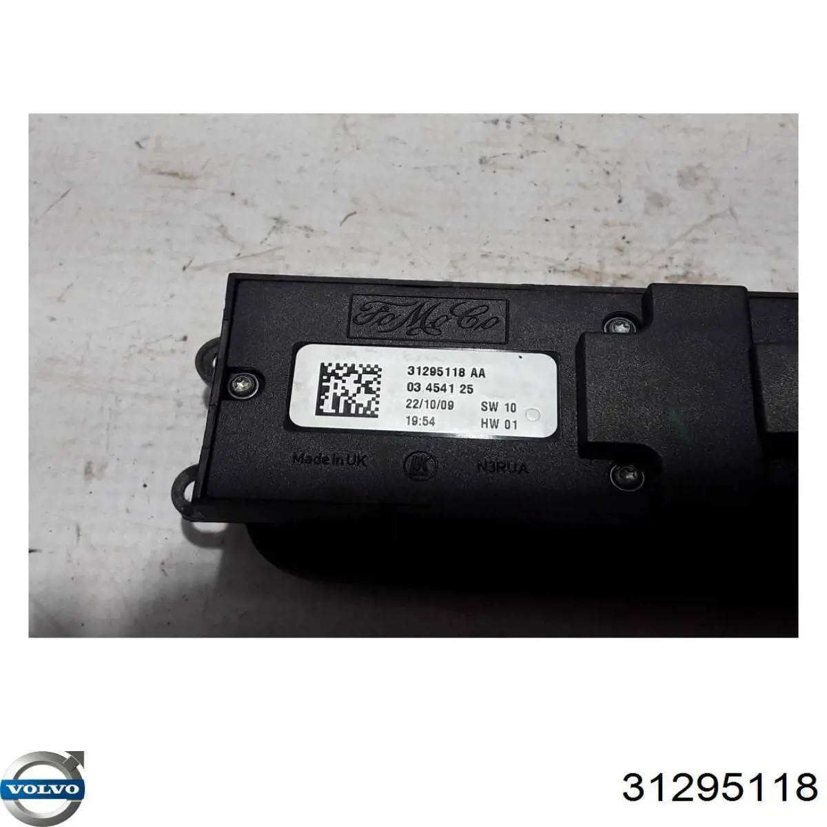 31295118 Volvo Блок комфорту передніх дверей