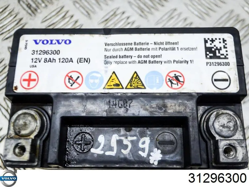31296300 Volvo акумуляторна батарея, акб