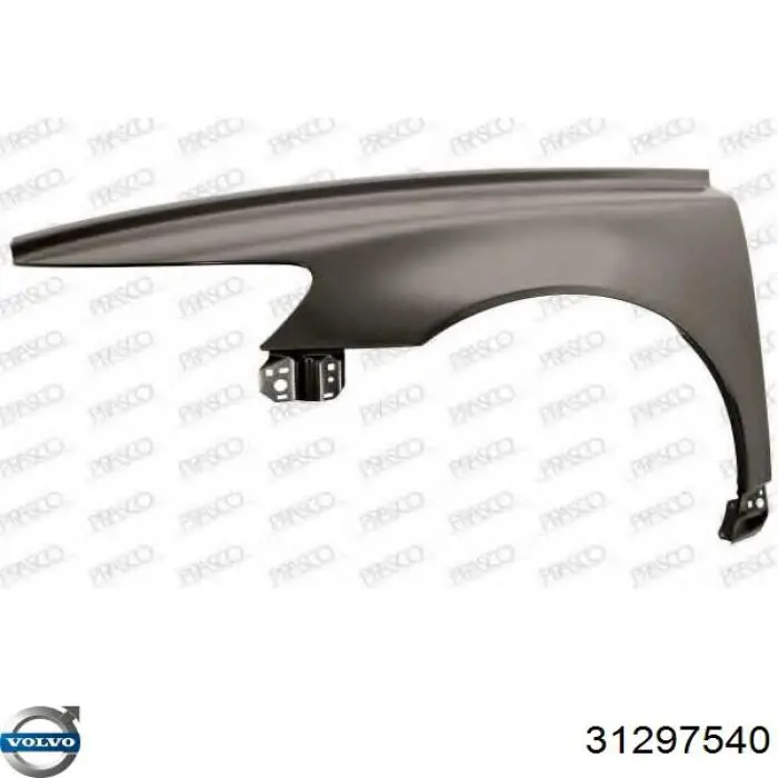 Ліве переднє крило Volvo 31297540 ціна, від 100.61 USD