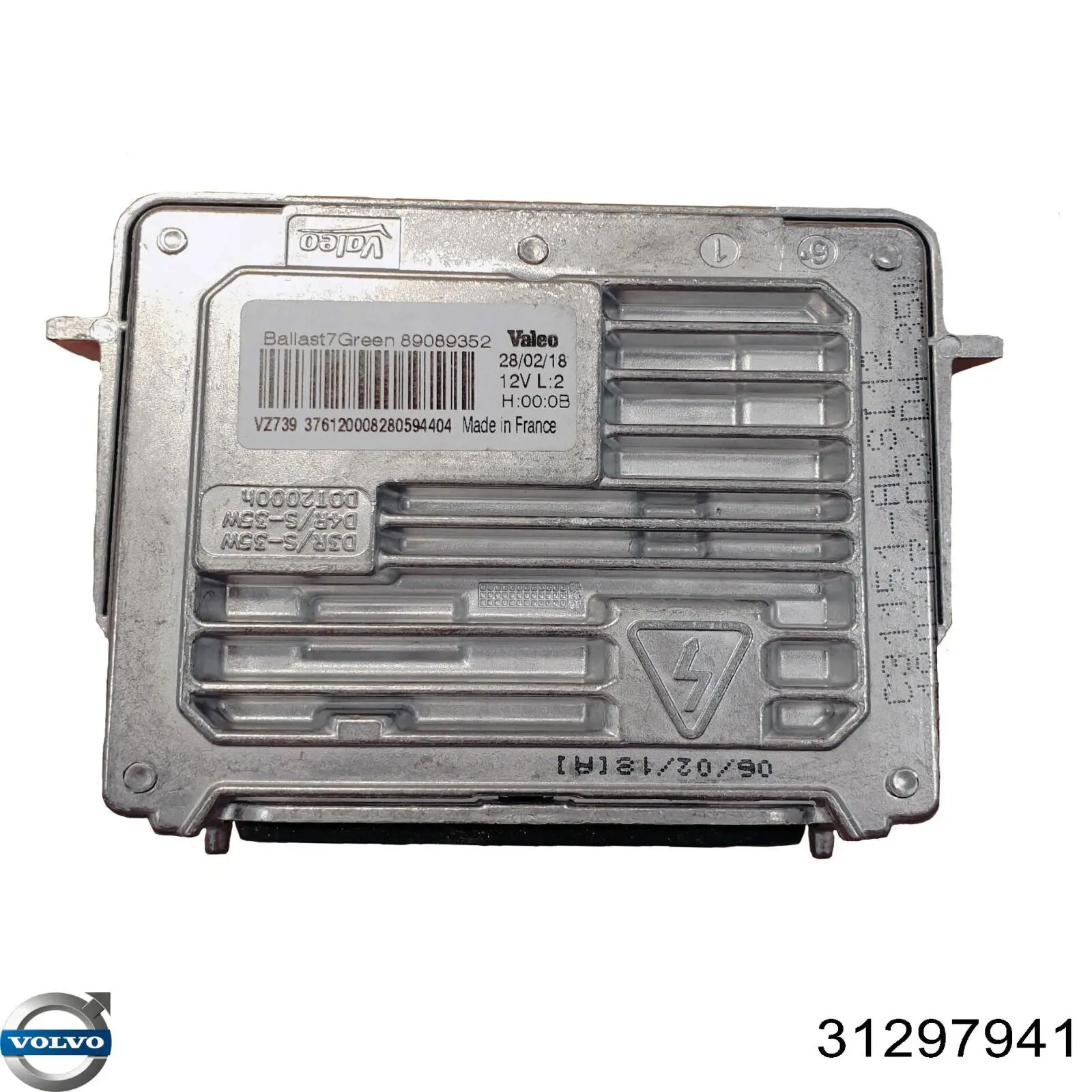 Блок розпалювання, ксенон Volvo 31297941 ціна, від 63.35 USD