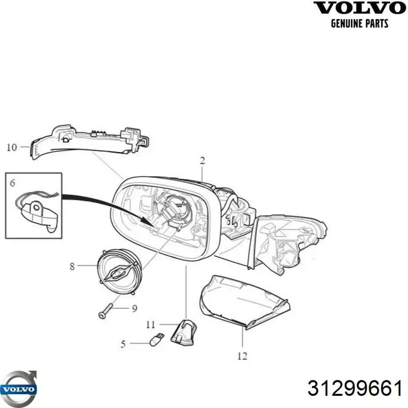  Volvo 31299661 ціна, від 39.97 USD