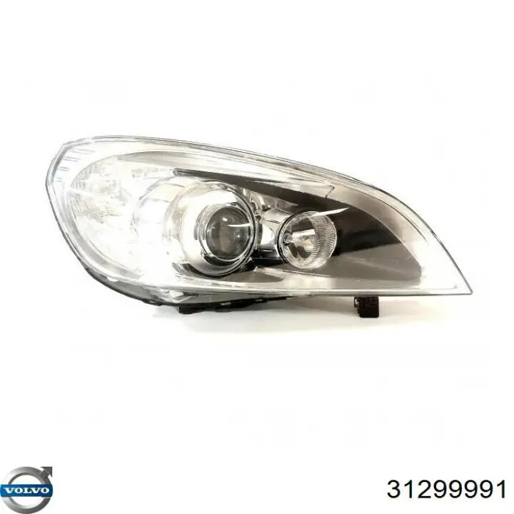 Купити 31299991 Volvo Права блок фара