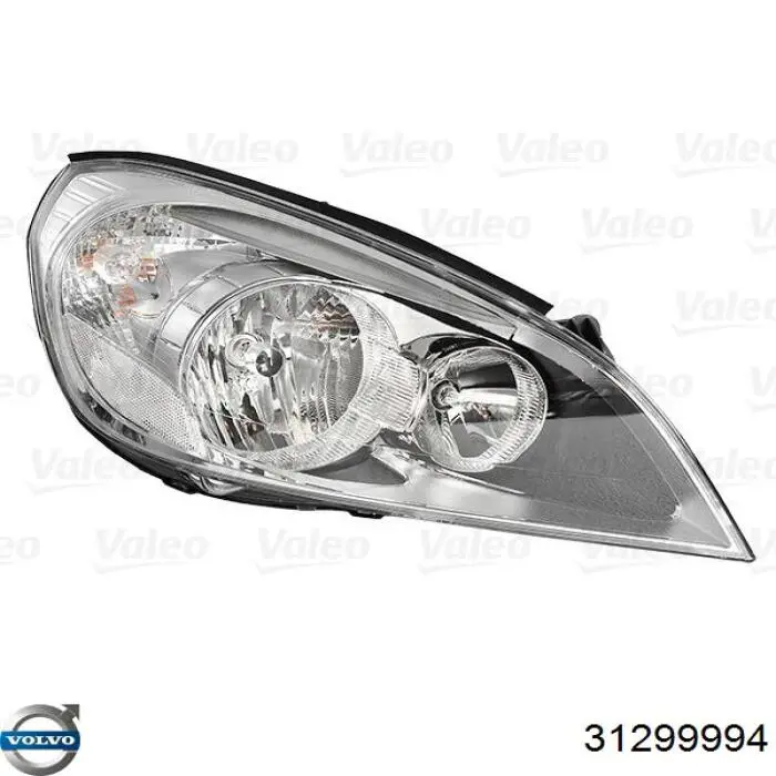 31299994 Volvo Фара дальнього світла в зборі