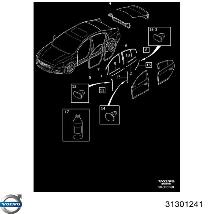 Купити 31301241 Volvo 