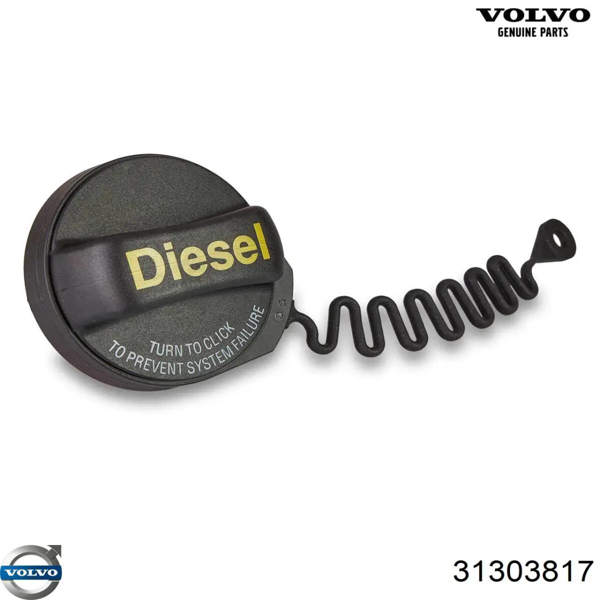 Купити 31303817 Volvo Пробка бензобака