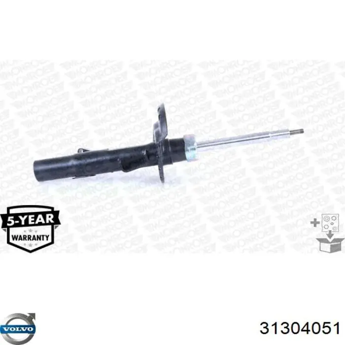 Амортизатор передньої підвіски, лівий Volvo 31304051 ціна, від 45.57 USD