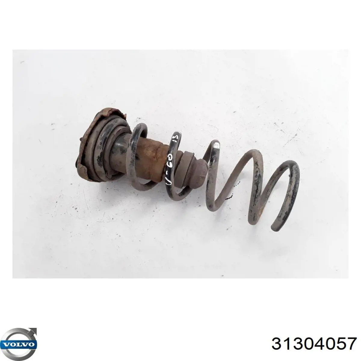 31304057 Volvo Пружина підвіски задня