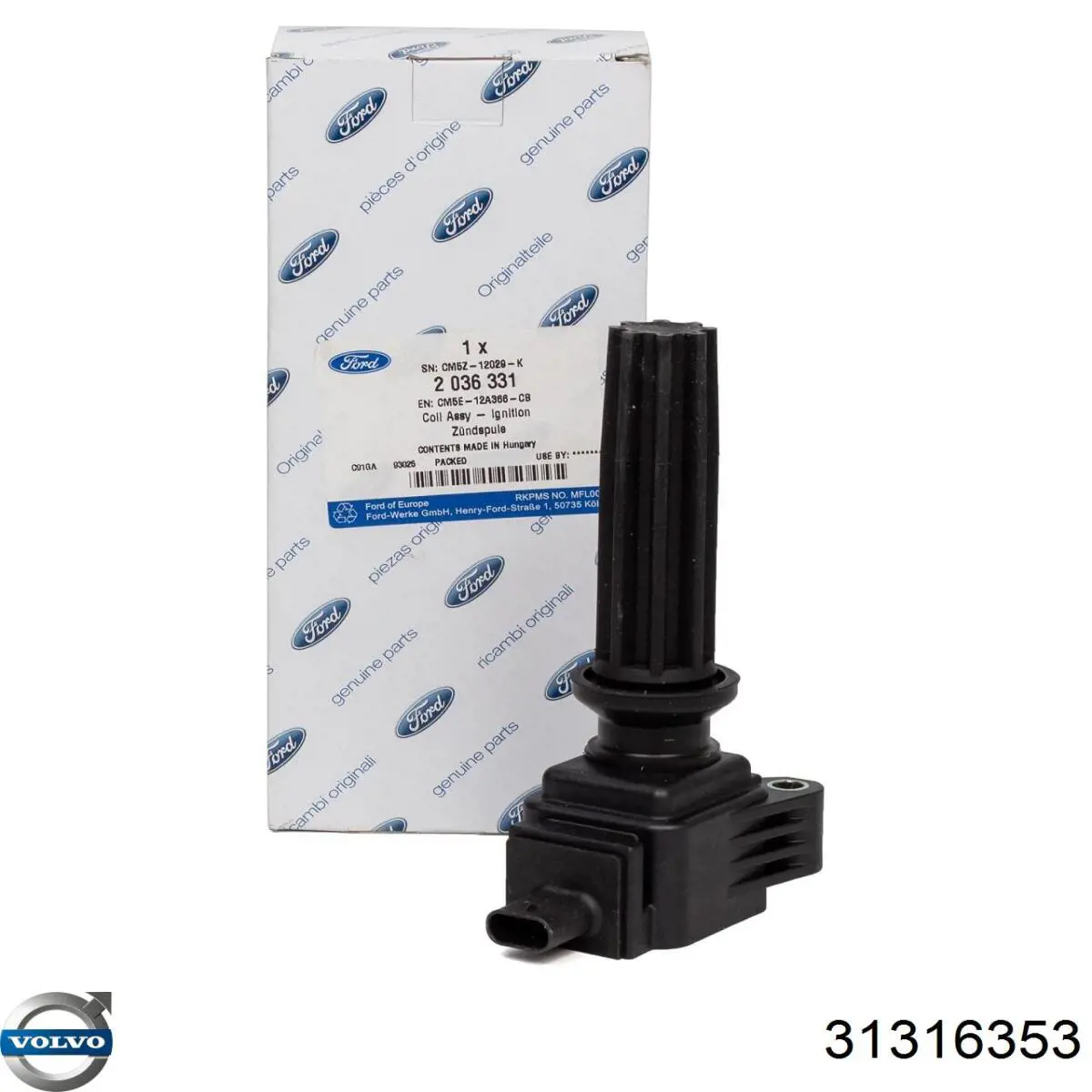 Котушка запалювання Carlite CL413 ціна, від 12.68 USD