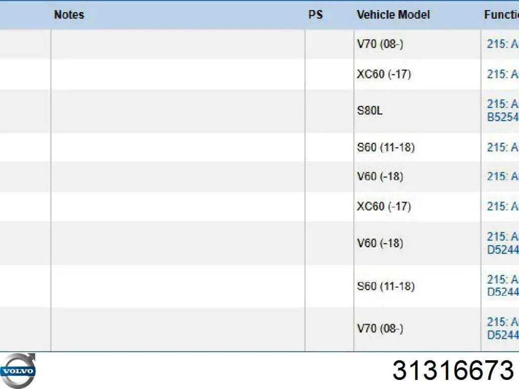 Кронштейн генератора 31316673 Volvo