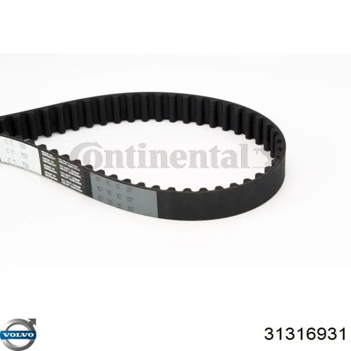 Зубчастий ремінь Volvo 31316931 ціна, від 23.26 USD