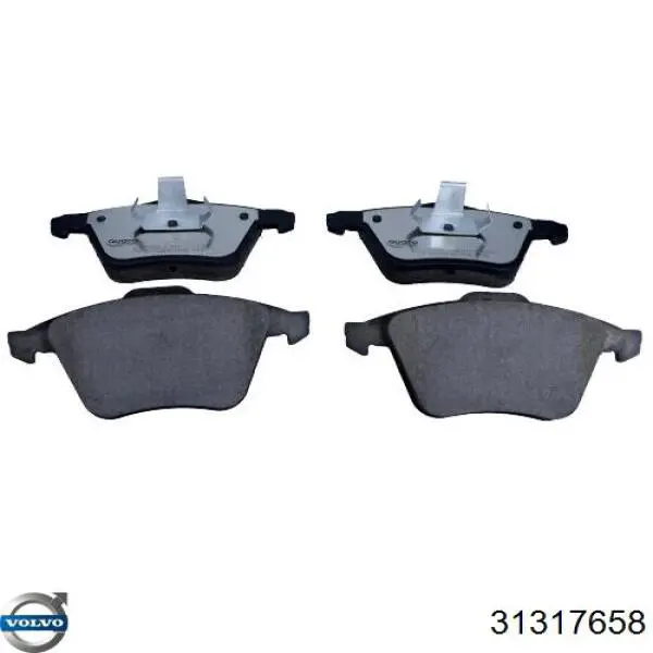 Купити 31317658 Volvo Колодки гальмівні передні, дискові
