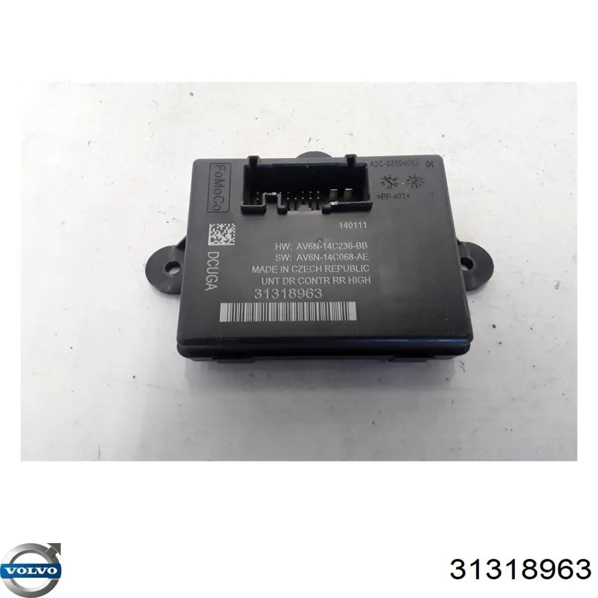 Купити 31318963 Volvo Блок комфорту задніх дверей