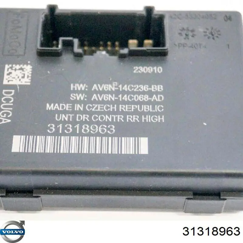 Блок комфорту задніх дверей Volvo 31318963 ціна, від 14.09 USD