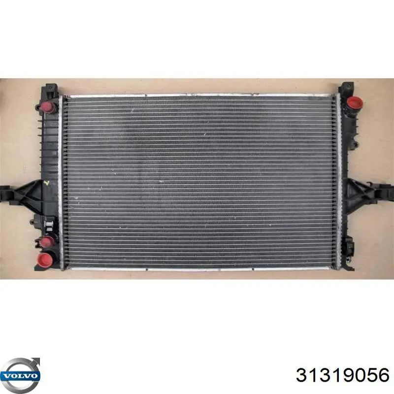 Радіатор основний Volvo 31319056 ціна, від 123.57 USD