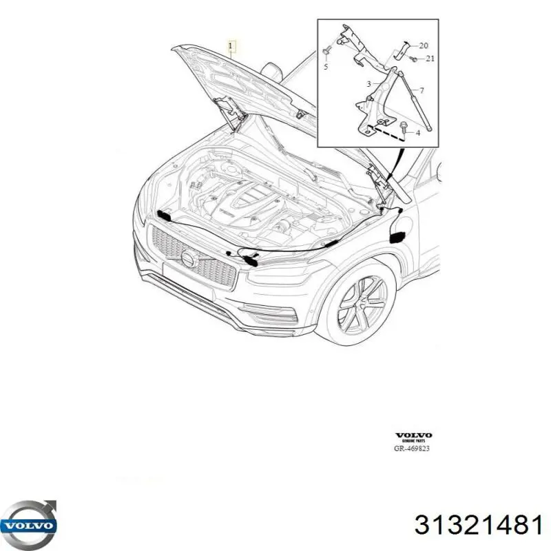  Volvo 31321481 ціна, від 30.93 USD