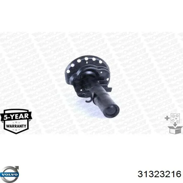 Амортизатор передньої підвіски, лівий Volvo 31323216 ціна, від 44.53 USD