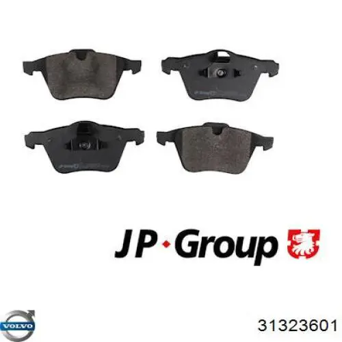 Купити 31323601 Volvo Колодки гальмівні передні, дискові