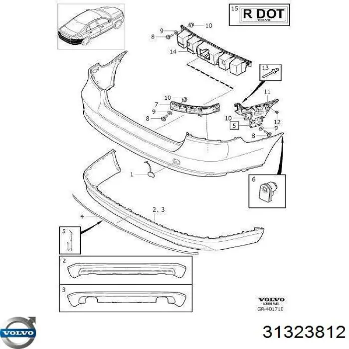  Volvo 31323812 ціна, від 141.63 USD