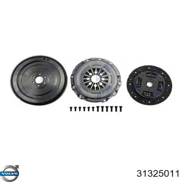 Купити 31325011 Volvo Маховик із зубчастим ободом в зборі