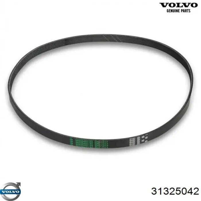 Клиновий ремінь Volvo 31325042 ціна, від 5.98 USD