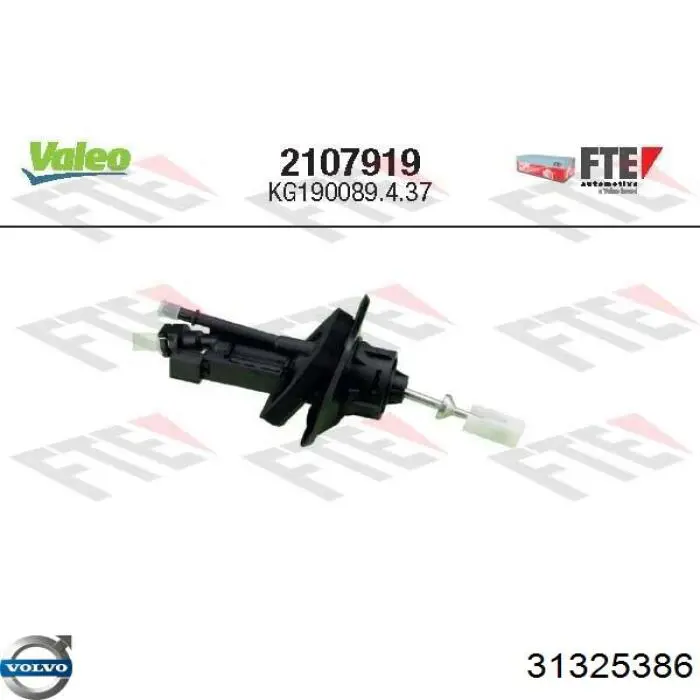 ГЦЗ Volvo 31325386 ціна, від 100.80 USD
