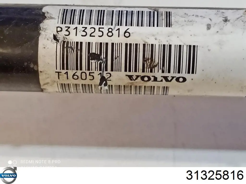 Купити 31325816 Volvo Піввісь задня