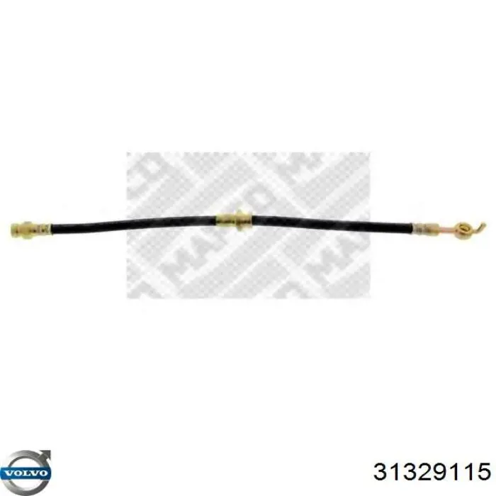 Шланг гальмівний задній 31329115 Volvo