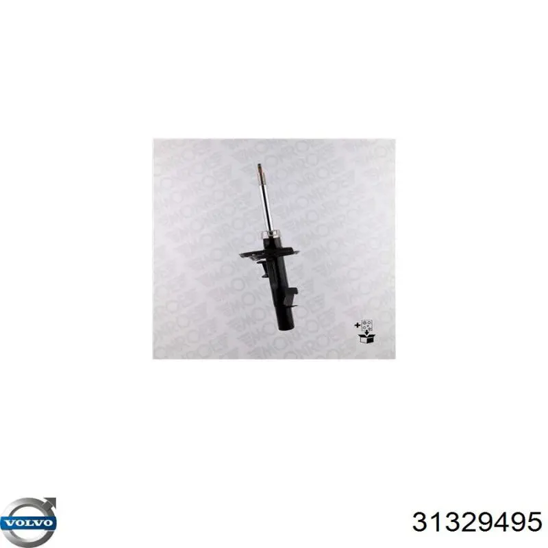 Купити 31329495 Volvo Амортизатор передній, правий