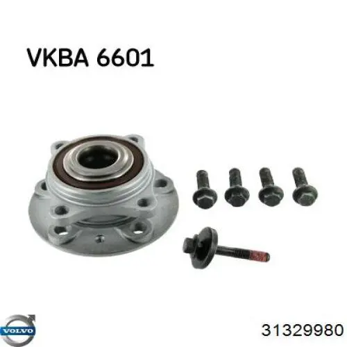 Маточина колеса передня Volvo 31329980 ціна, від 46.26 USD