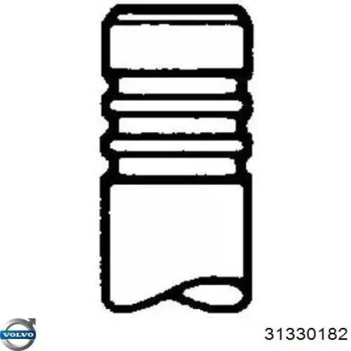 Купити 31330182 Volvo Клапан випускний