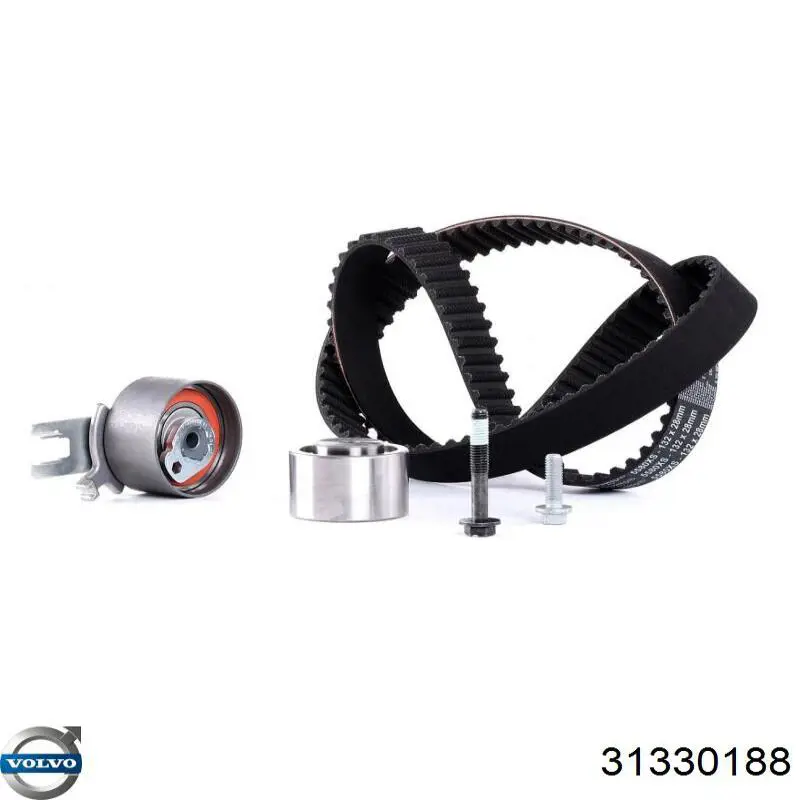 Комплект ГРМ Volvo 31330188 ціна, від 85.68 USD