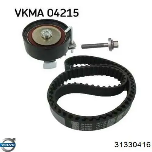 Ролик натяжителя ременя газорозподілу Volvo 31330416 ціна, від 23.46 USD