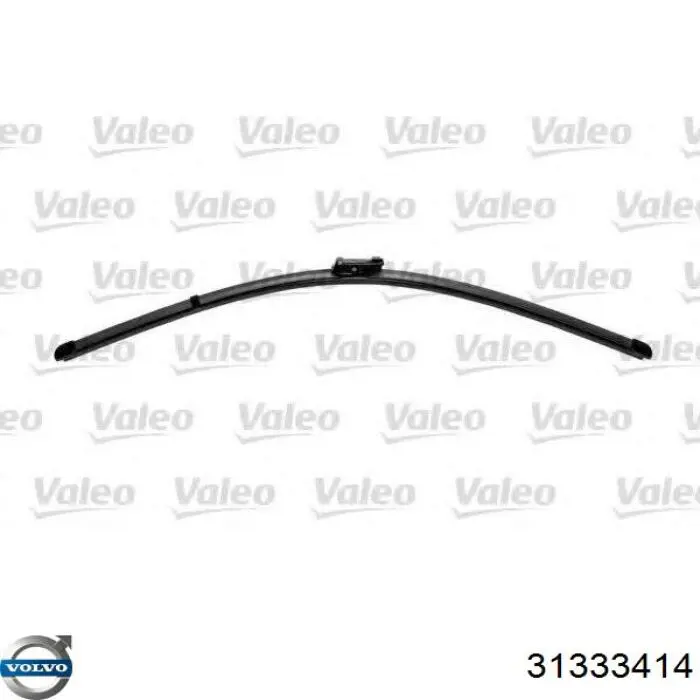 Щітка-двірник лобового скла, водійська Volvo 31333414 ціна, від 8.51 USD