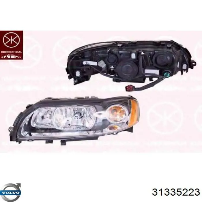 Купити 31335223 Volvo Основна фара в зборі ліва