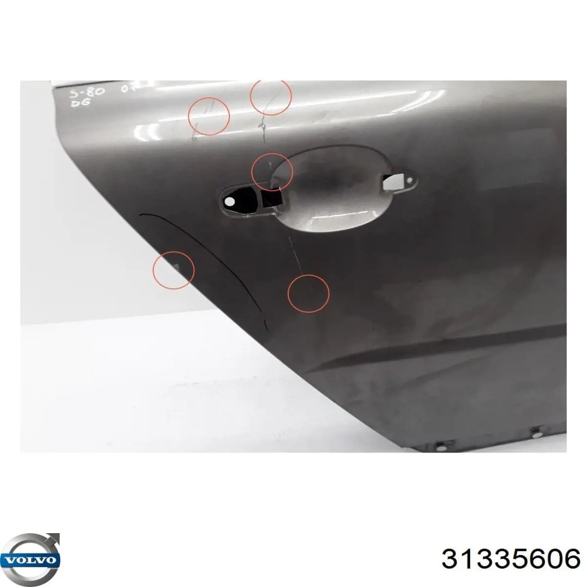 Купити 31335606 Volvo Двері задні, праві