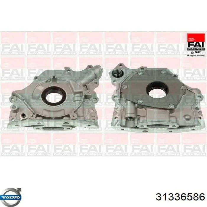 Помпа масляна Volvo 31336586 ціна, від 62.40 USD