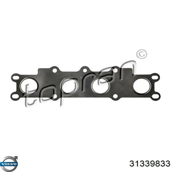Прокладка колектора 31437987 Volvo